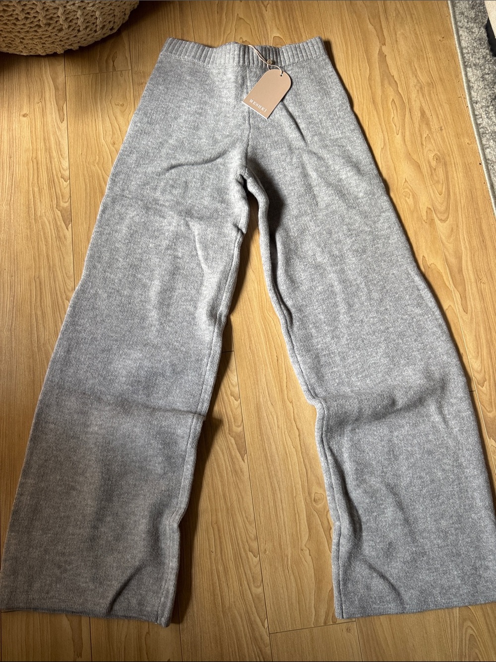 Meshki Evan Knit Wide Leg Pant